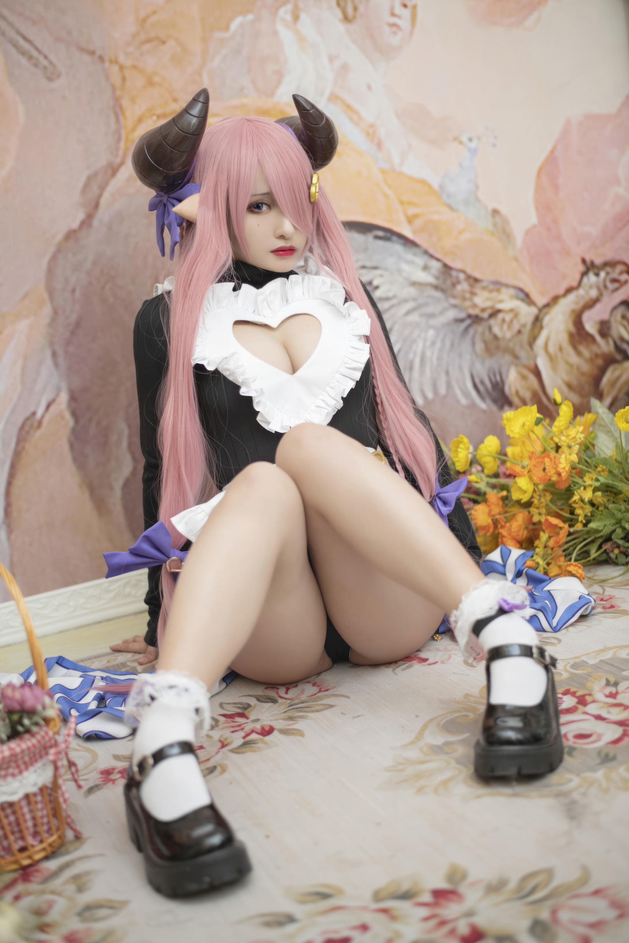图片[1]-洛璃 LoLiSAMA – NO.104 碧蓝幻想 娜露梅亚女仆[37P]-XikXak